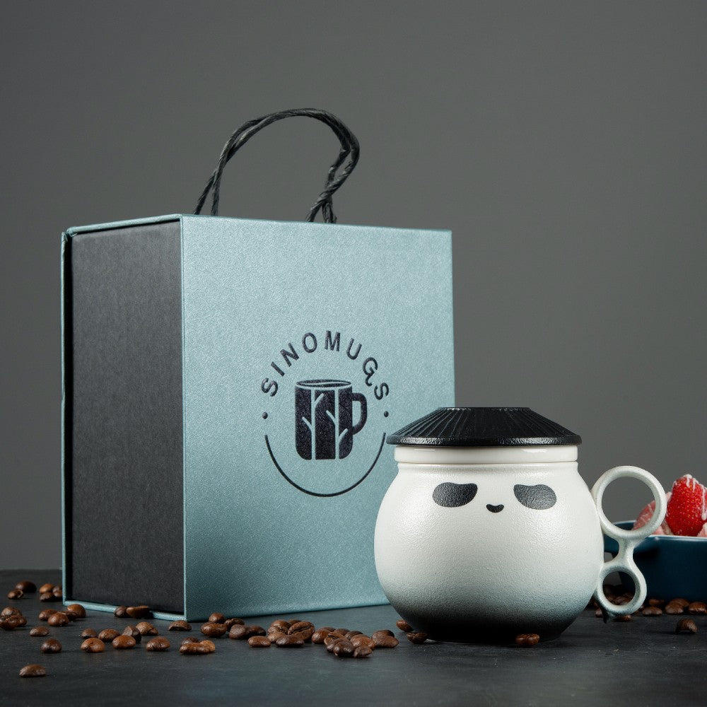 Happy Panda Tea & Coffee Mug – Cute & Functional