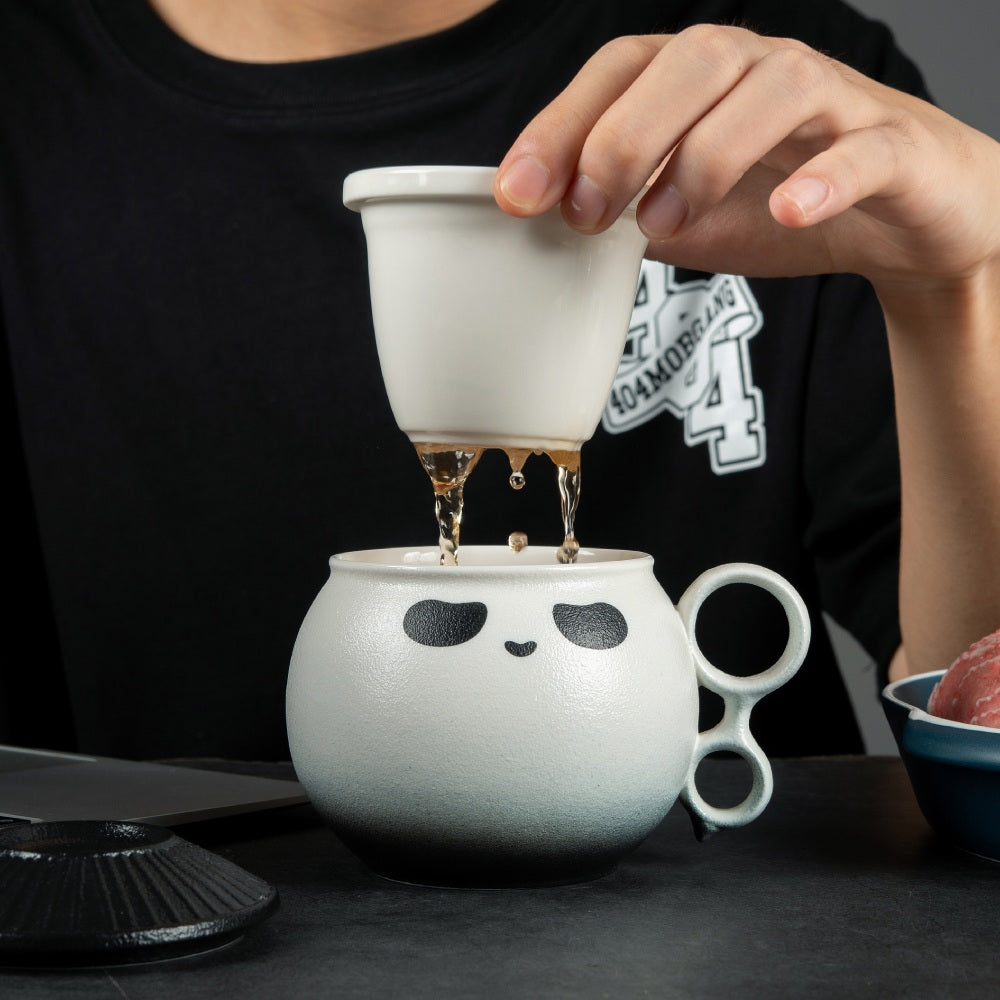 Happy Panda Tea & Coffee Mug – Cute & Functional
