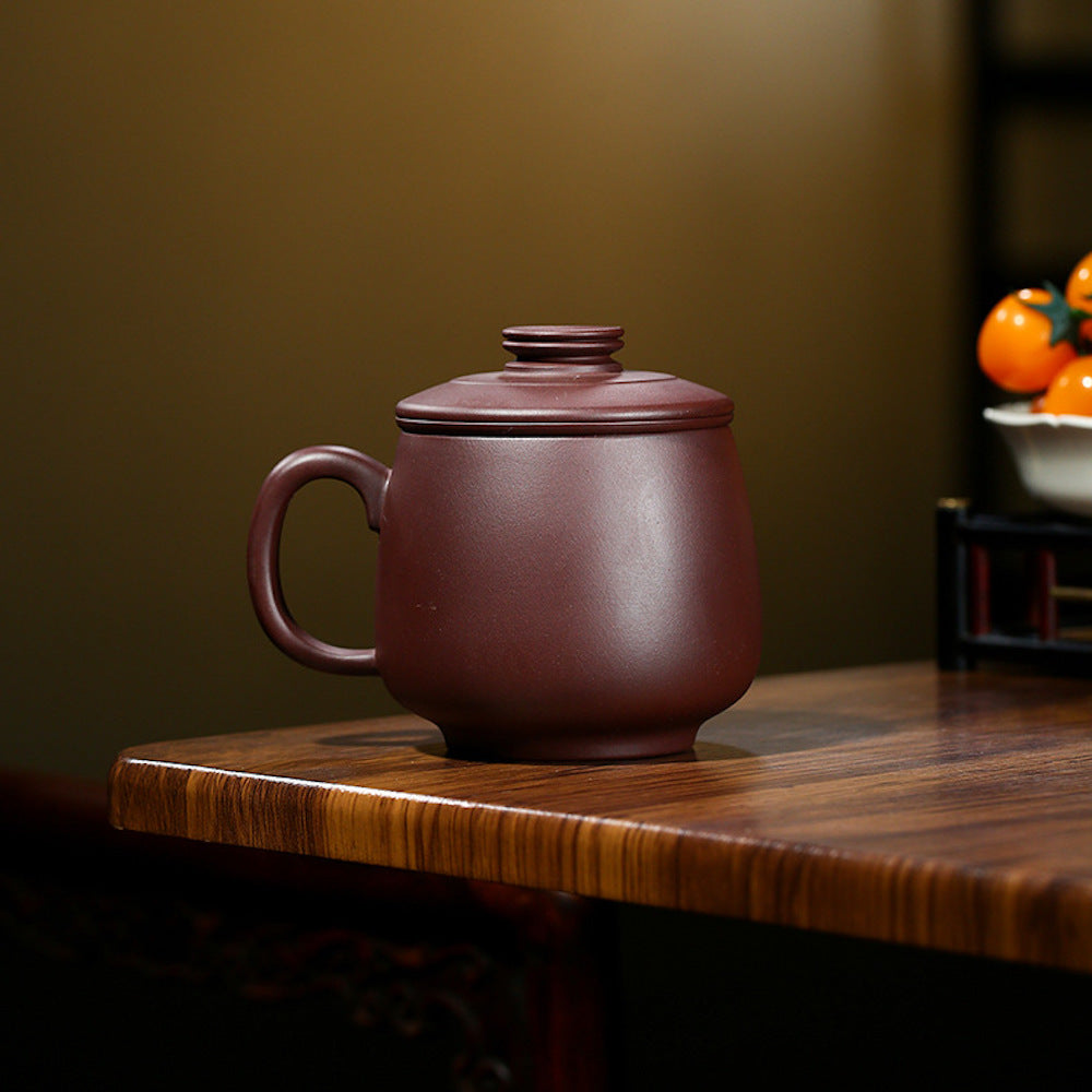 Handcrafted Zisha Mug – Yixing Clay for Tea & Coffee