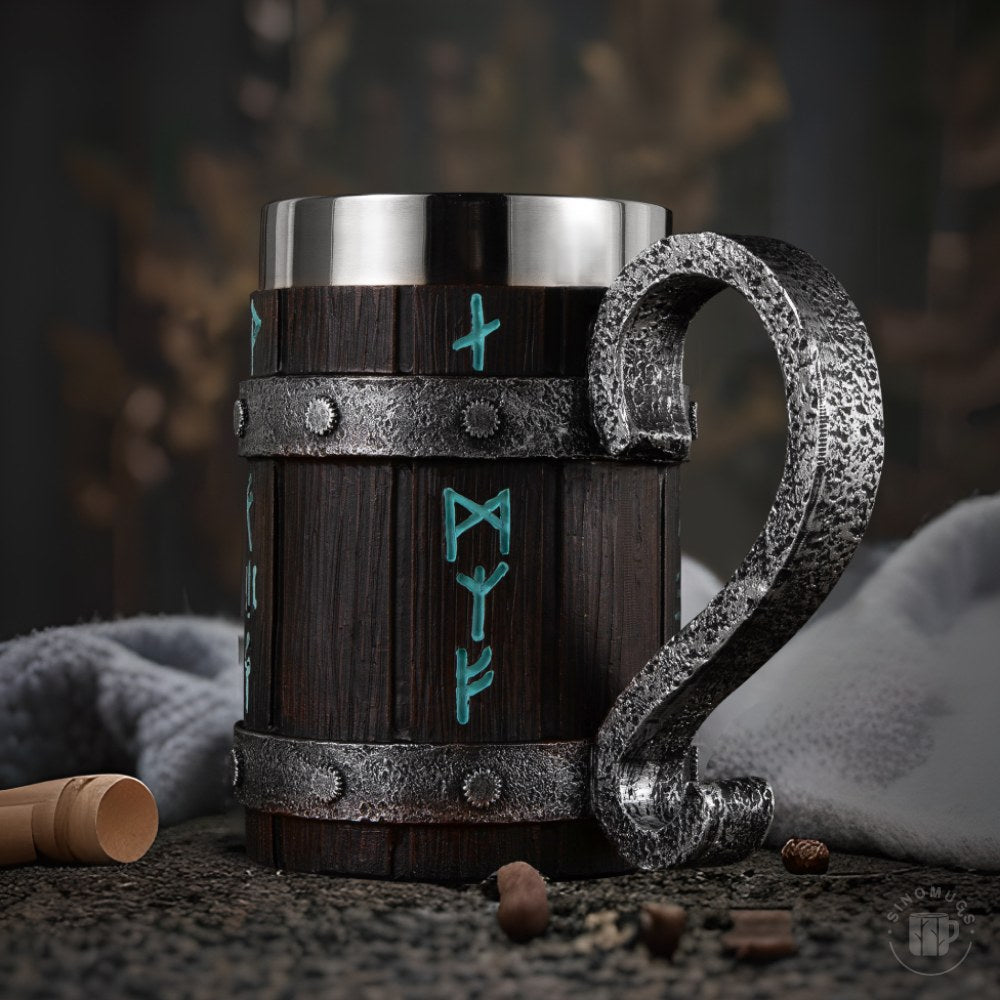 Warrior’s Horn Mug – 100% Natural & Unique