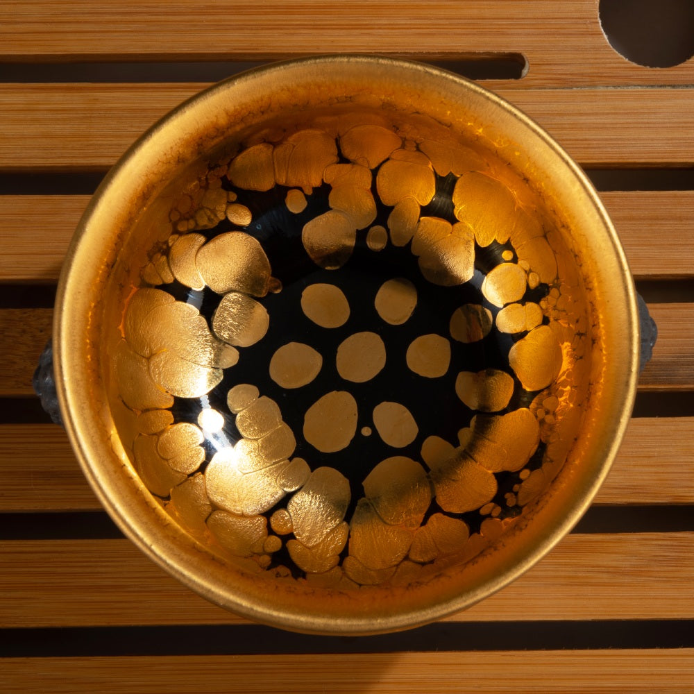 Lion Jian Zhan Tenmoku Tea Cup – Strength & Elegance