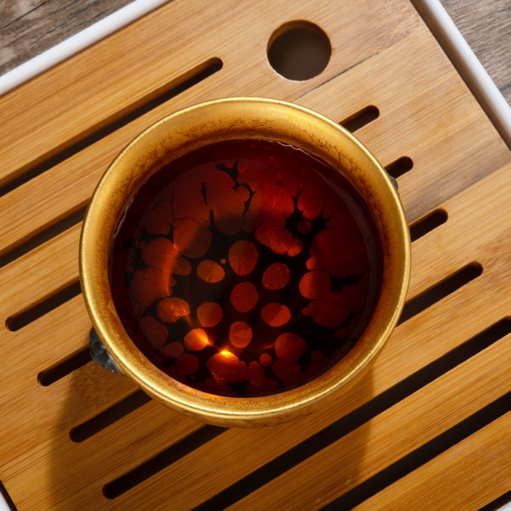 Lion Jian Zhan Tenmoku Tea Cup – Strength & Elegance