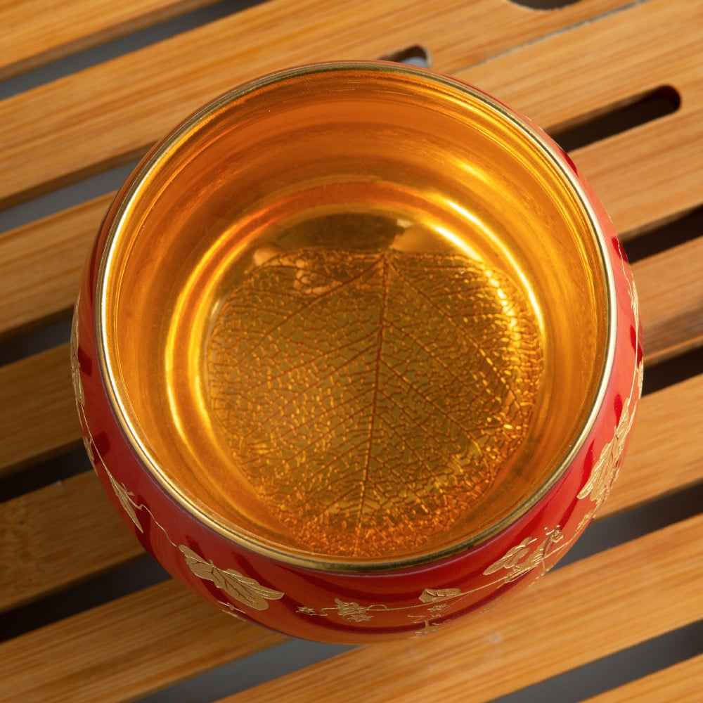 Zodiac Tea Cup-Mutton Fat Jade Porcelain