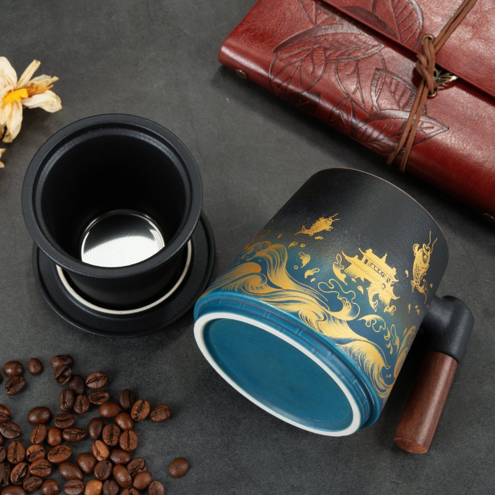 Koi Fish Ceramic Mug – Grace & Symbolism