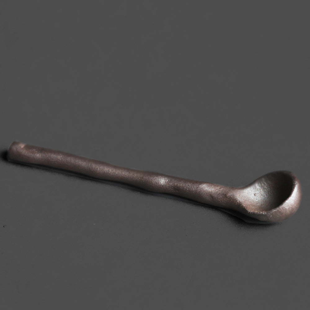 Classical Handmade Rough Ceramic Mug of Natural Elegance