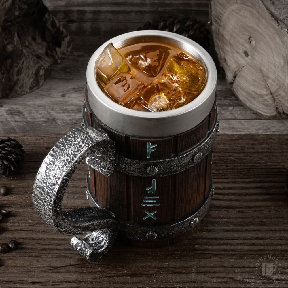 Warrior’s Horn Mug – 100% Natural & Unique