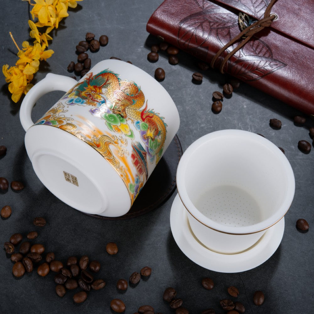 Colorful Dragon Coffee & Tea Mug