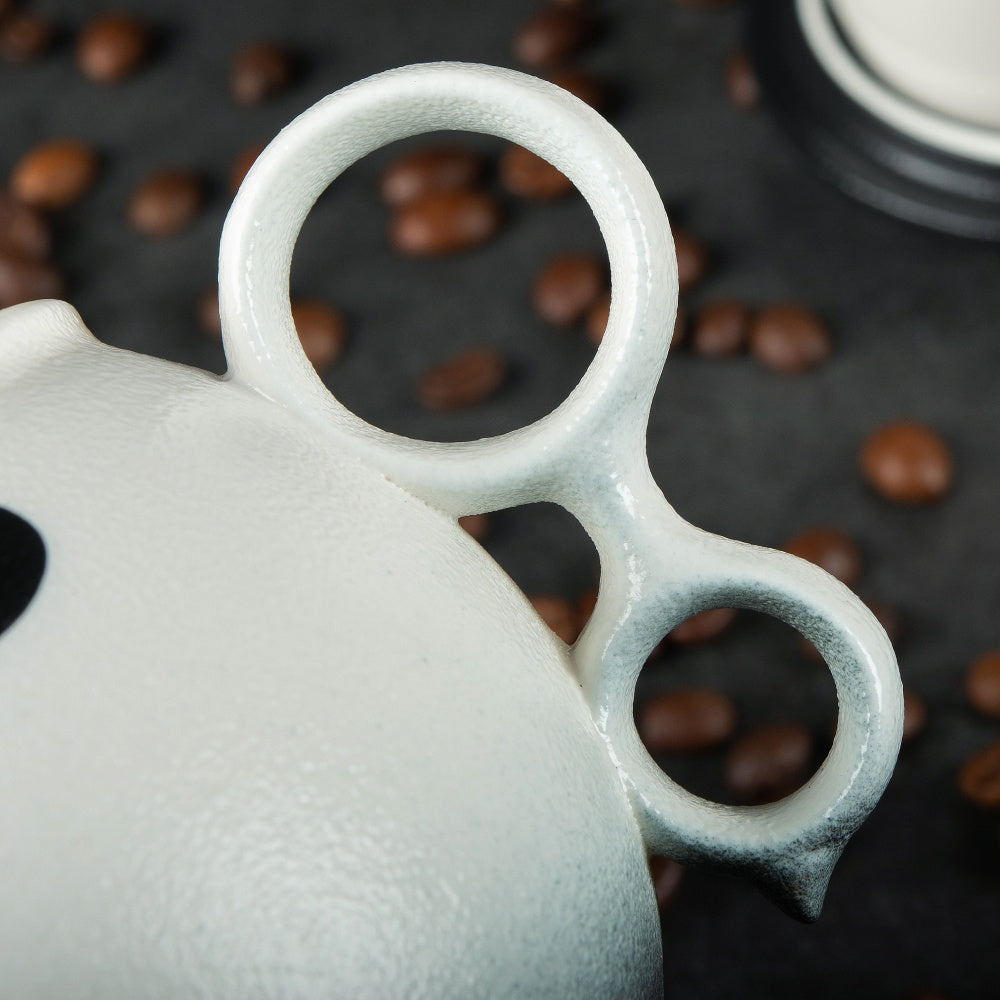 Happy Panda Coffee & Tea Mug With Infuser And Lid 460ml/16oz - Sinomugs