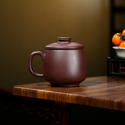 Handcrafted Zisha Mug – Yixing Clay for Tea & Coffee