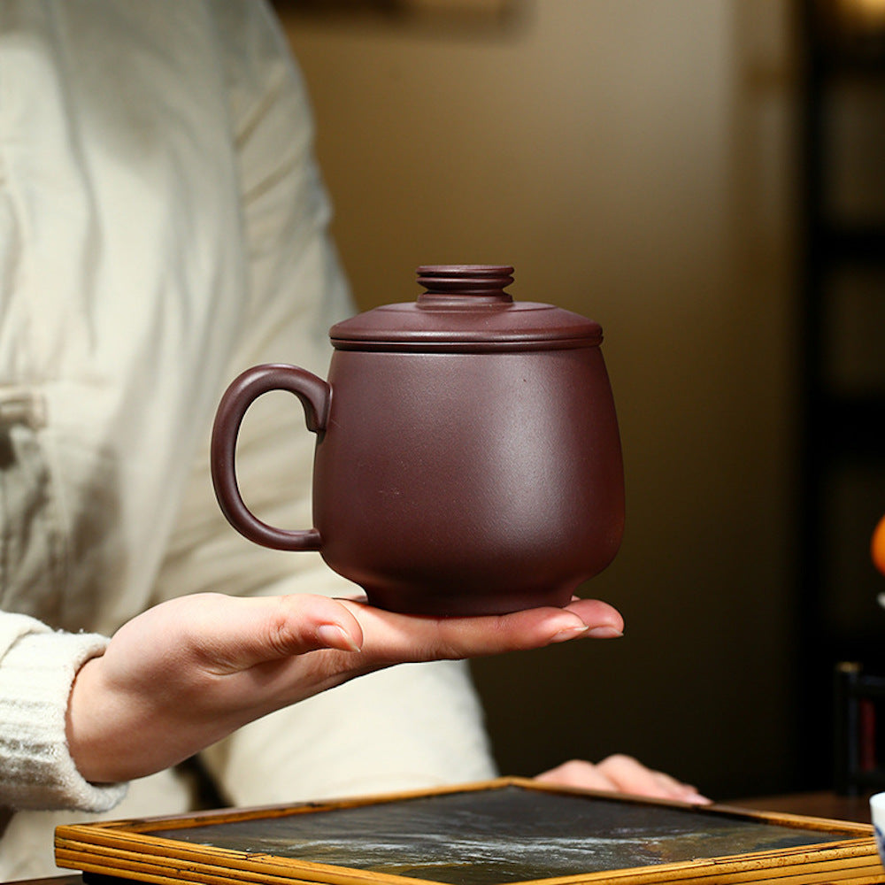 470ml Yixing Zisha Purple Clay Coffee & Tea Mug