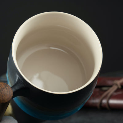 Moon Elf Ceramic Coffee & Tea Mug  of Lunar Elegance