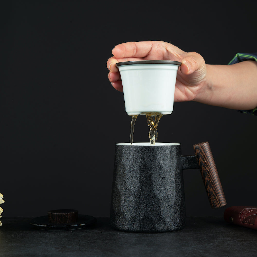 Simple Embossing Coffee & Tea Mug