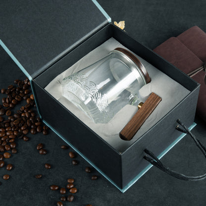 Goldfish Glass Coffee& Tea Mug  – Elegant & Heat-Resistant