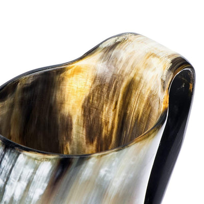 Warrior’s Horn Mug – 100% Natural & Unique