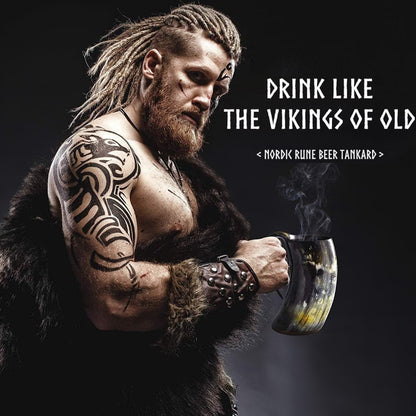 Warrior’s Horn Mug – 100% Natural & Unique