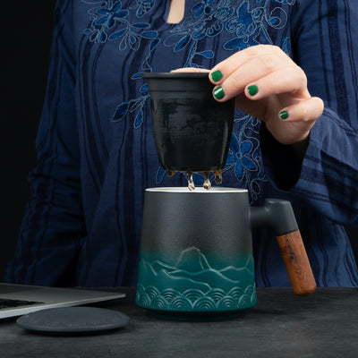 500ml Ceramic Mug – Inspired by Nature’s Majesty