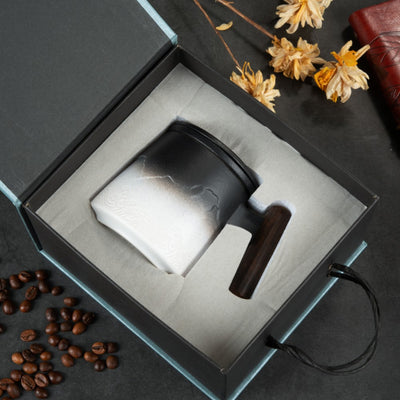 Mountain View Mug – Elegant Ceramic for Tea & Coffee