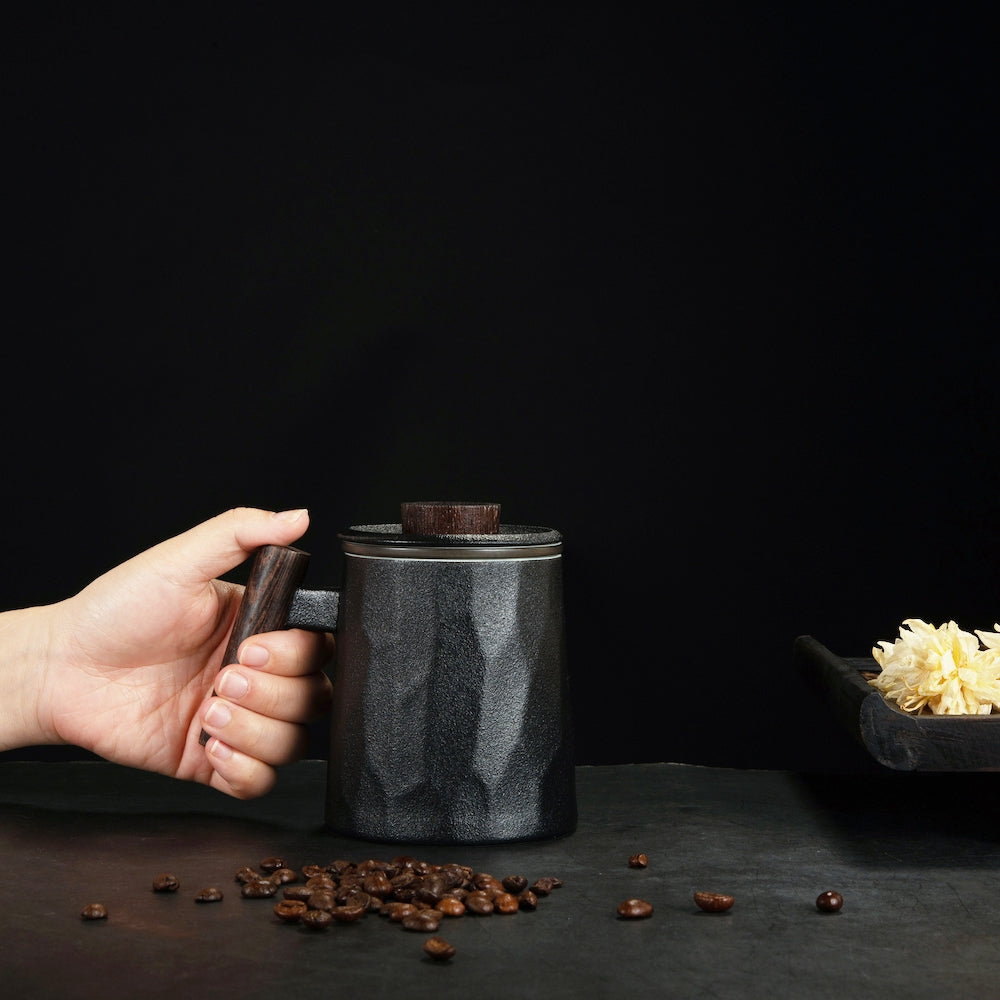Simple Embossing Coffee & Tea Mug